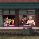 Perforated Window Graphics